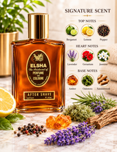 Load image into Gallery viewer, ELSHA 1776 Aftershave for Men – Woody Spicy American Heritage Scent, 4 oz – Long‑Lasting, Made in USA