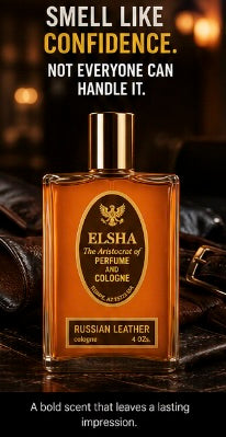 ELSHA RUSSIAN LEATHER-New Customer-4 FL ounces